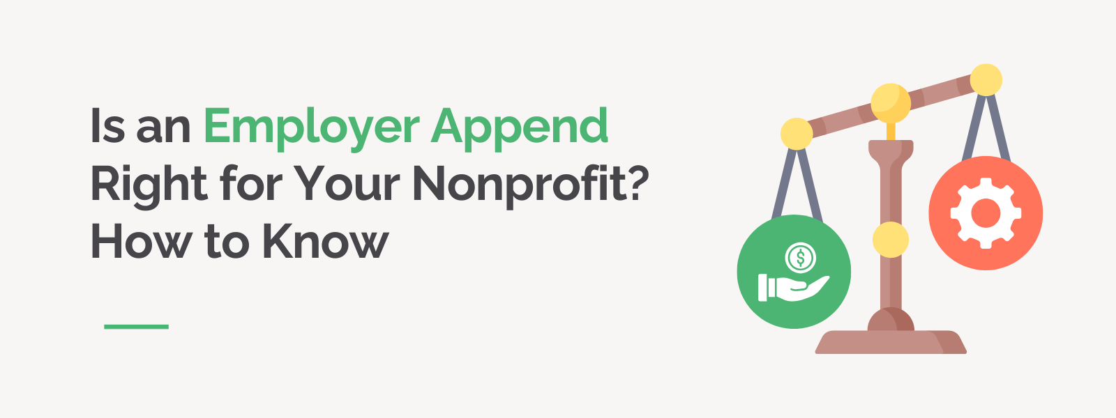Is an Employer Append Right for Your Nonprofit How to Know