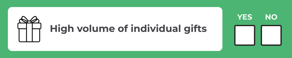 Is an employer append right for your nonprofit? Consider whether you have a high volume of individual gifts.