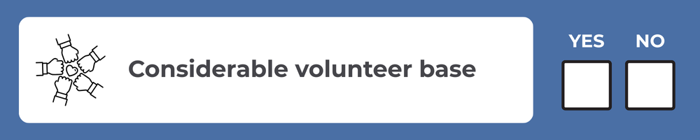 Is an employer append right for your nonprofit? Consider whether you have a considerable volunteer base.