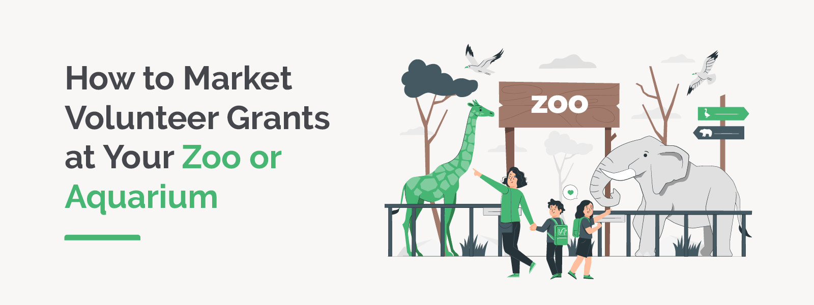 How to Market Volunteer Grants at Your Zoo or Aquarium
