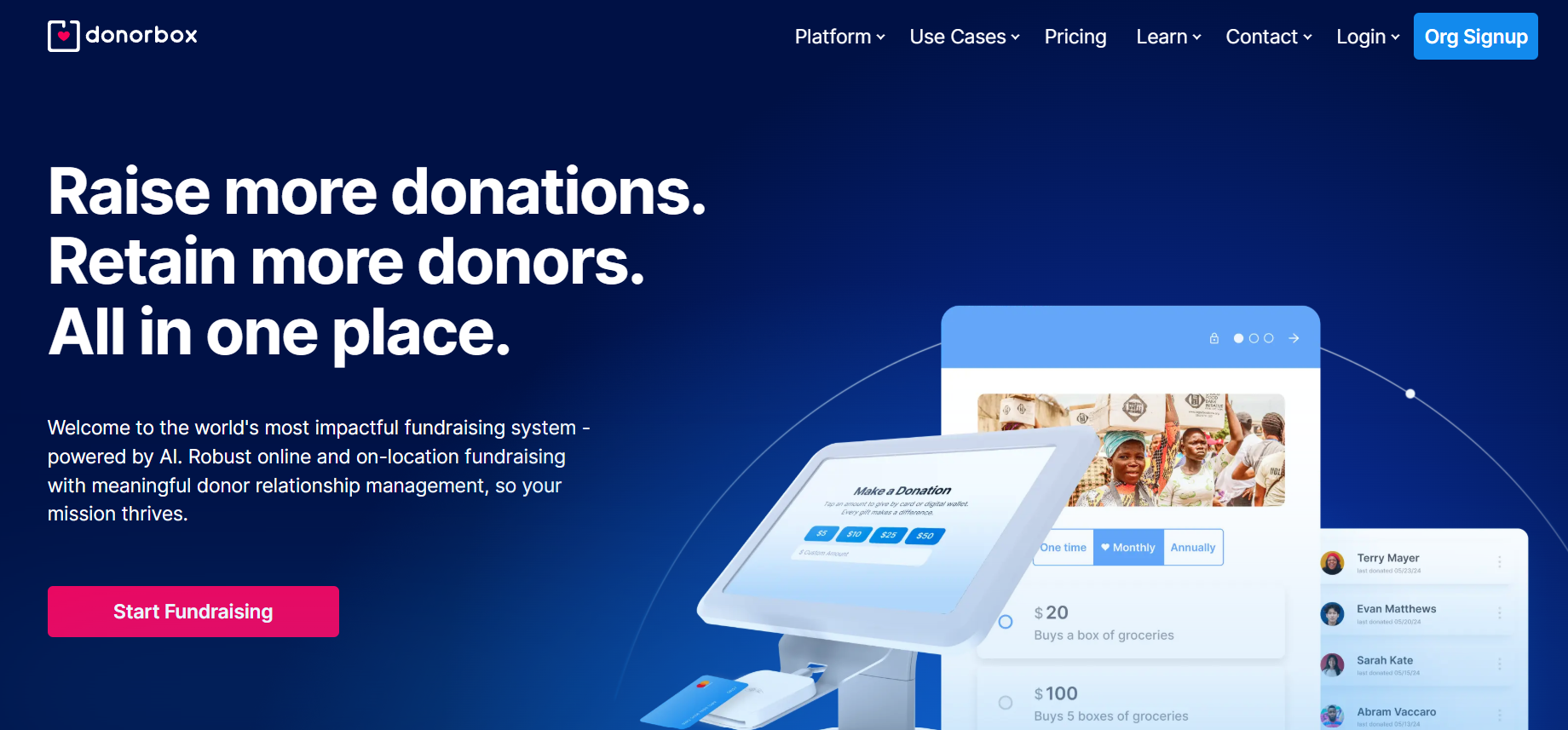 Donorbox SS - Church Giving Software