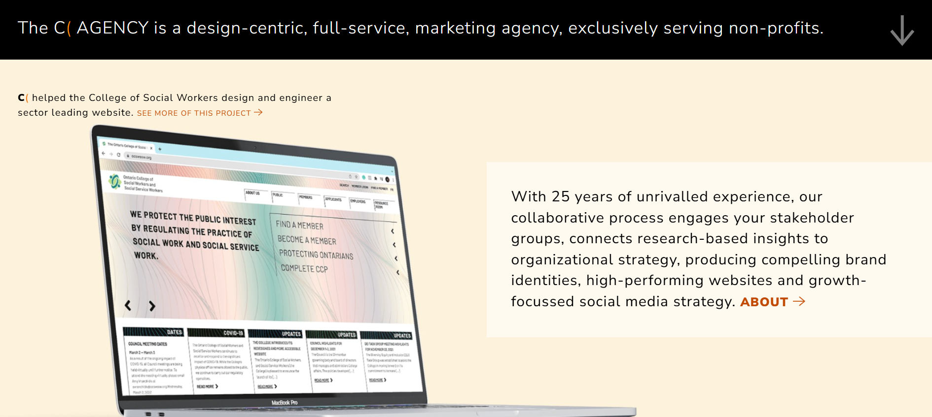 C(Group Design is a top nonprofit website design company.