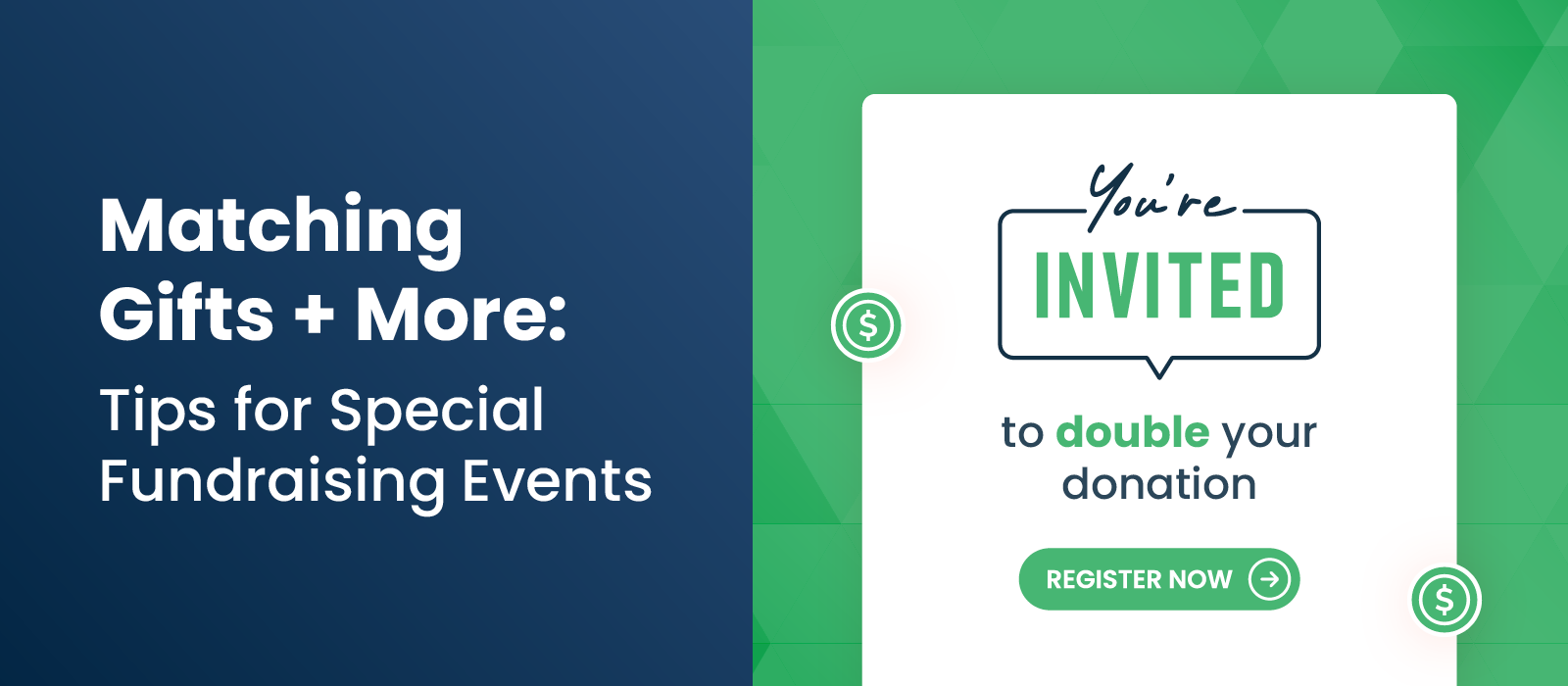 Matching Gifts + More: Tips for Special Fundraising Events