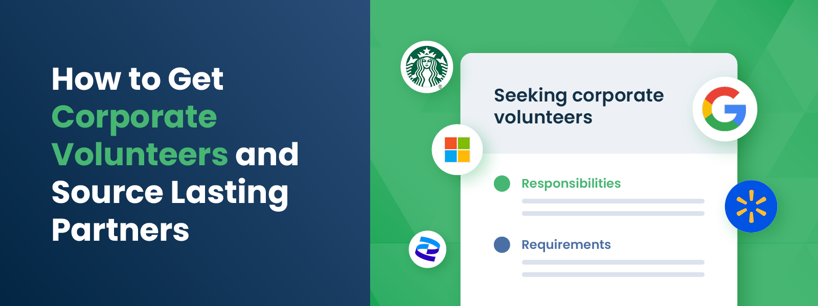 How to Get Corporate Volunteers and Source Lasting Partners