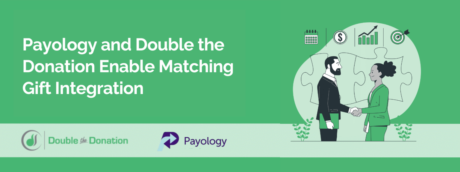 Payology and Double the Donation Enable Matching Gift Integration