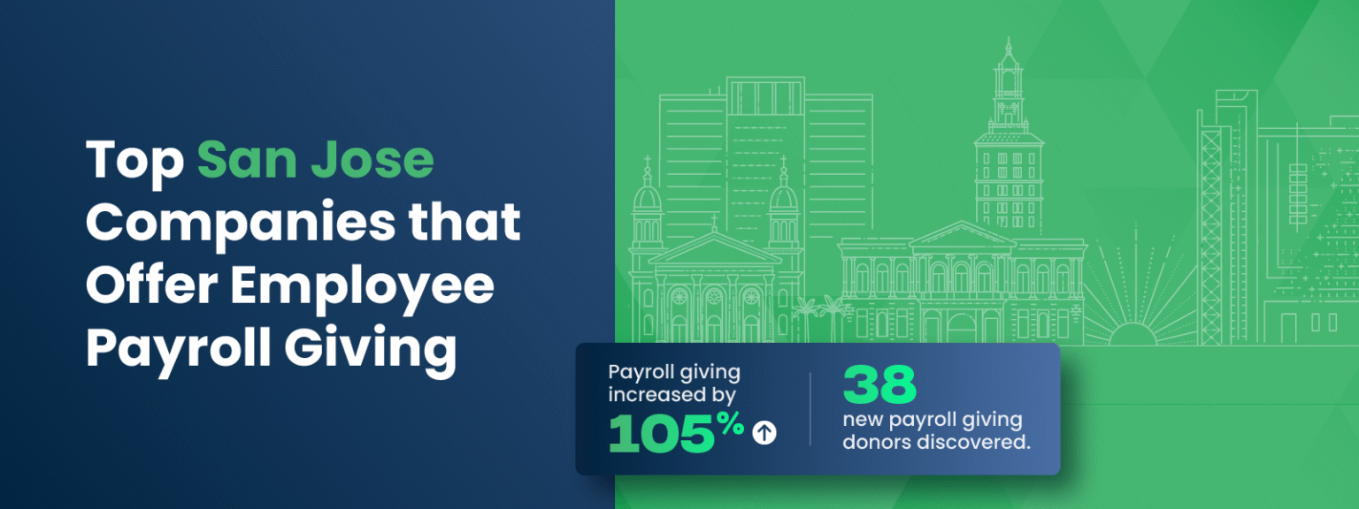 Top San Jose Companies that Offer Employee Payroll Giving