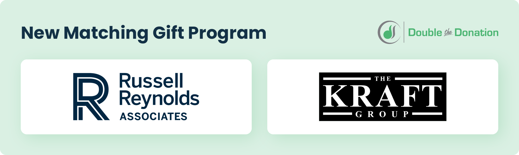 Trends in corporate philanthropy: new matching gift programs