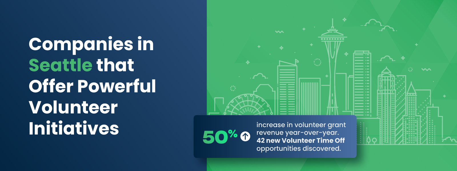 Companies in Seattle that Offer Powerful Volunteer Initiatives