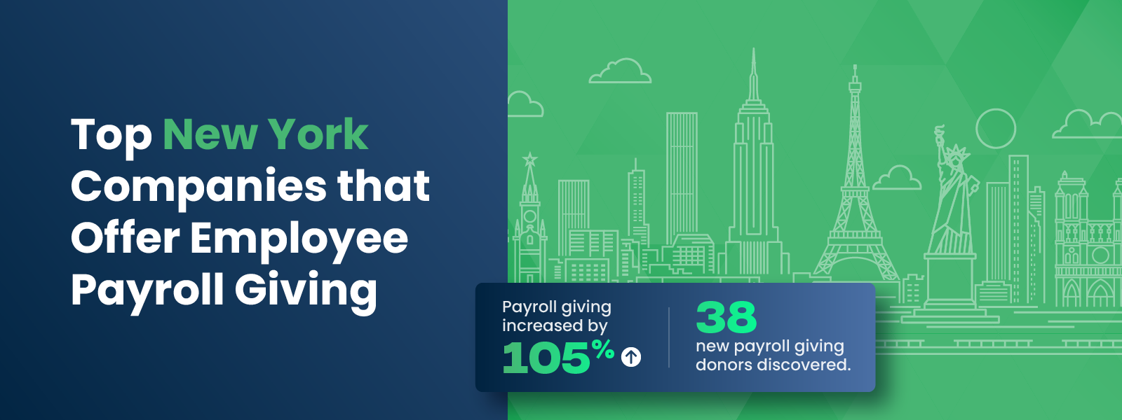 Top New York Companies that Offer Employee Payroll Giving