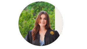 Madison Jones speaking at the corporate volunteering summit