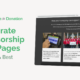 Corporate Sponsorship Web Pages Top Tips & Best Examples
