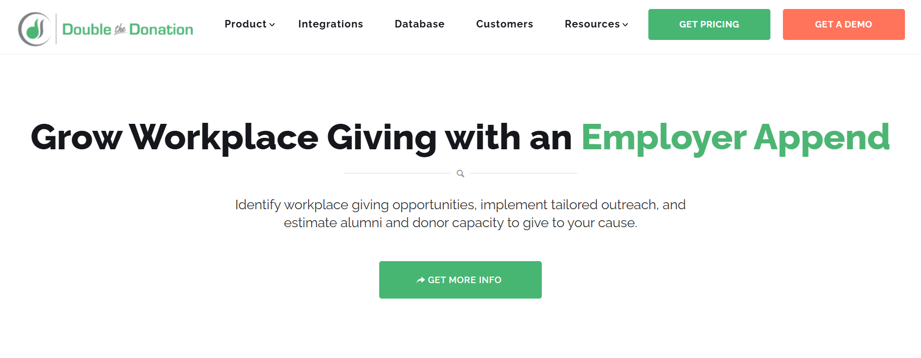 Employer appends as a wealth screening tool