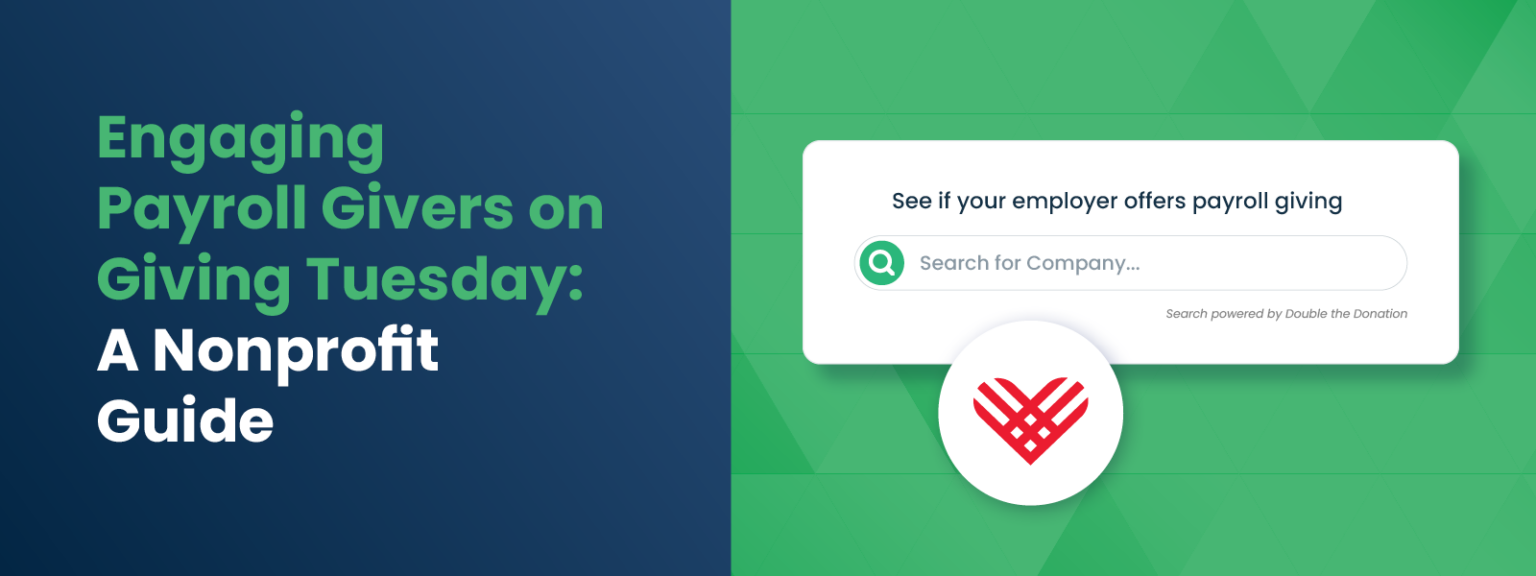 Engaging Payroll Givers on Giving Tuesday-A Nonprofit Guide