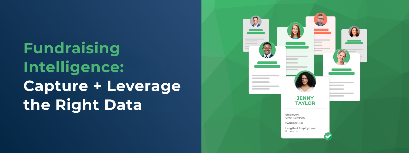 Fundraising Intelligence Capture + Leverage the Right Data