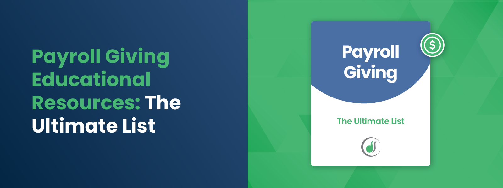 Payroll Giving Educational Resources-The Ultimate List