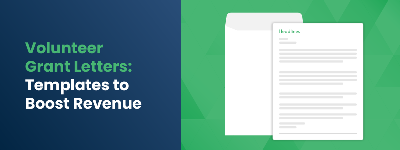 Volunteer Grant Letters-Templates to Boost Revenue