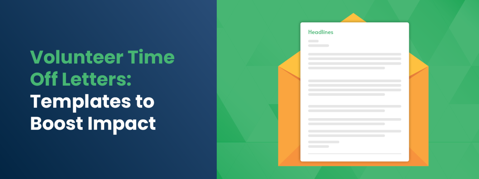 Volunteer Time Off Letters-Templates to Boost Impact