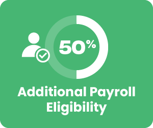50% Additional Payroll Eligibility