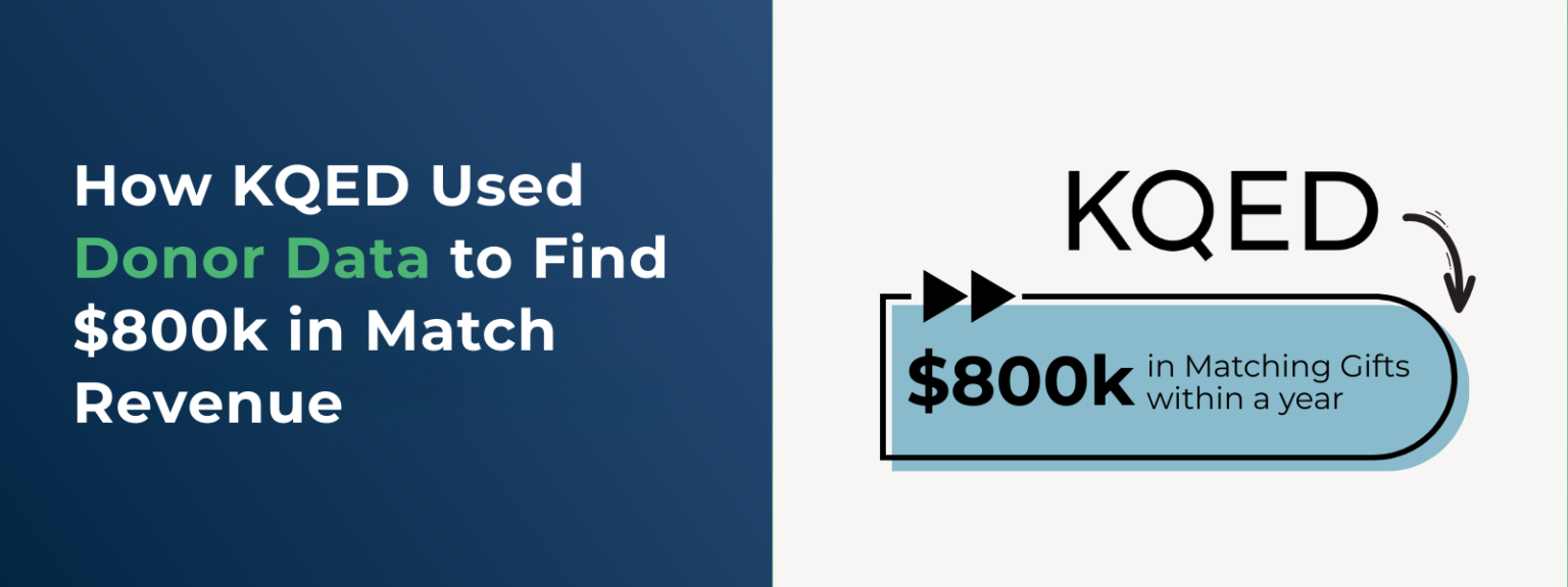 How KQED Leveraged Donor Data to Find $800k in Match Revenue