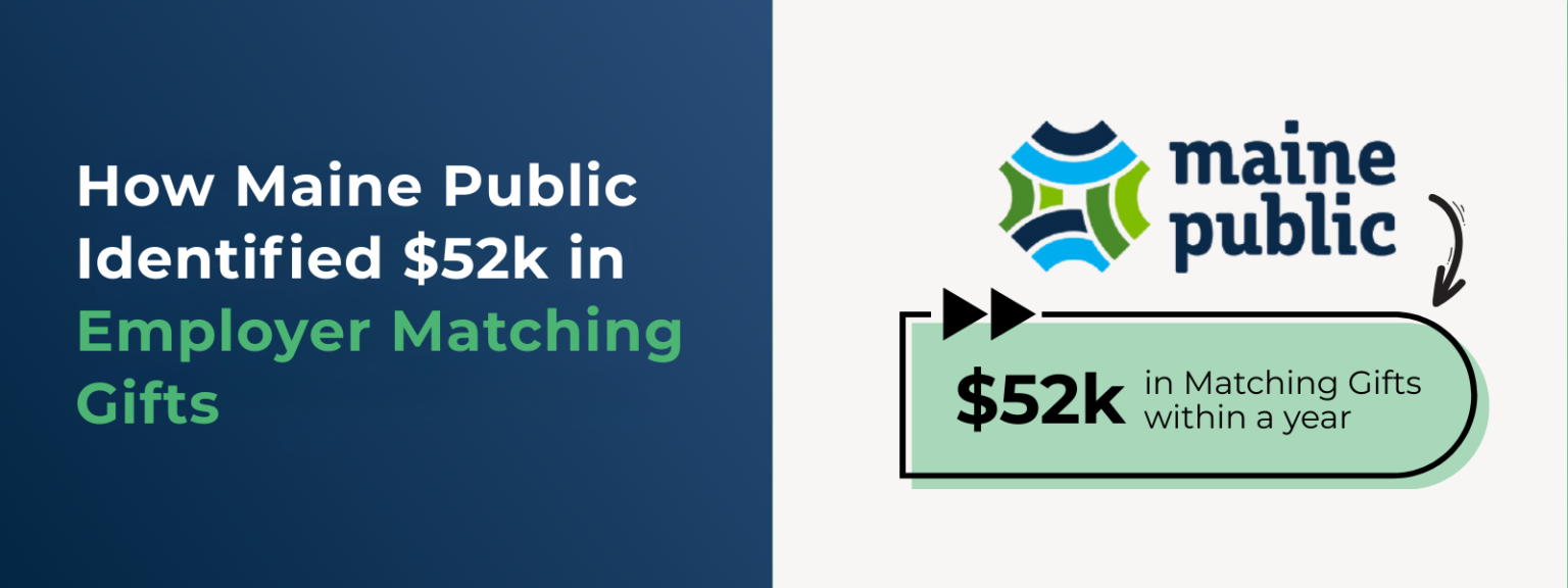 How Maine Public Identified $52k in Employer Matching Gifts
