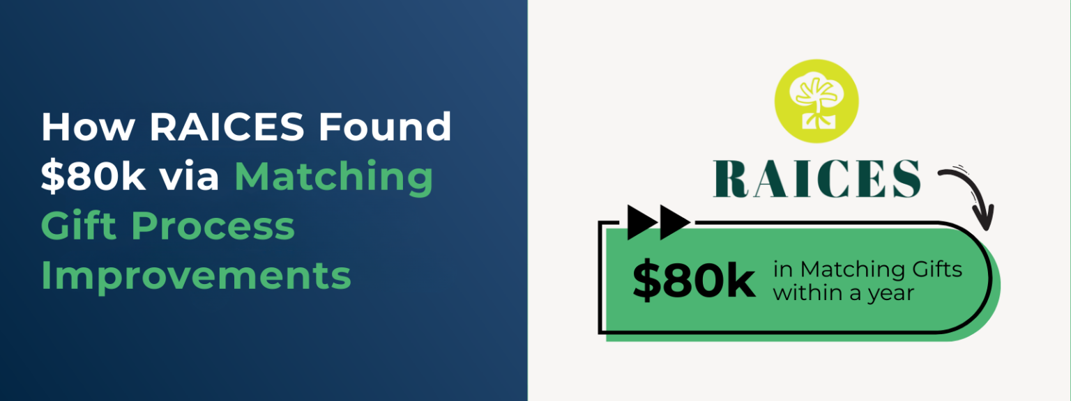 How RAICES Found $80k via Matching Gift Process Improvements