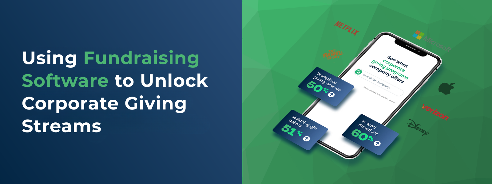Using Fundraising Software to Unlock Corporate Giving Streams