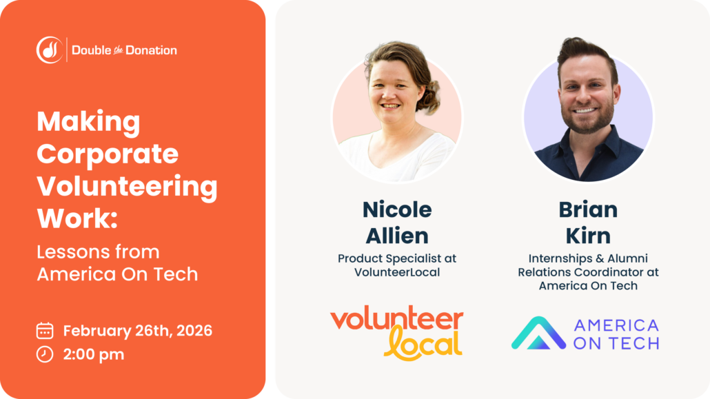 Making Corporate Volunteering Work Turning a One-Time Corporate Volunteering Event into a Long Term Collaboration