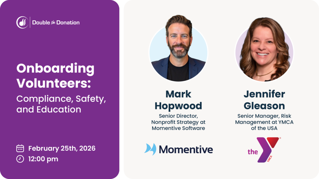 Onboarding Volunteers-Compliance, Safety, and Education Onboarding Volunteers: Compliance, Safety, and Education