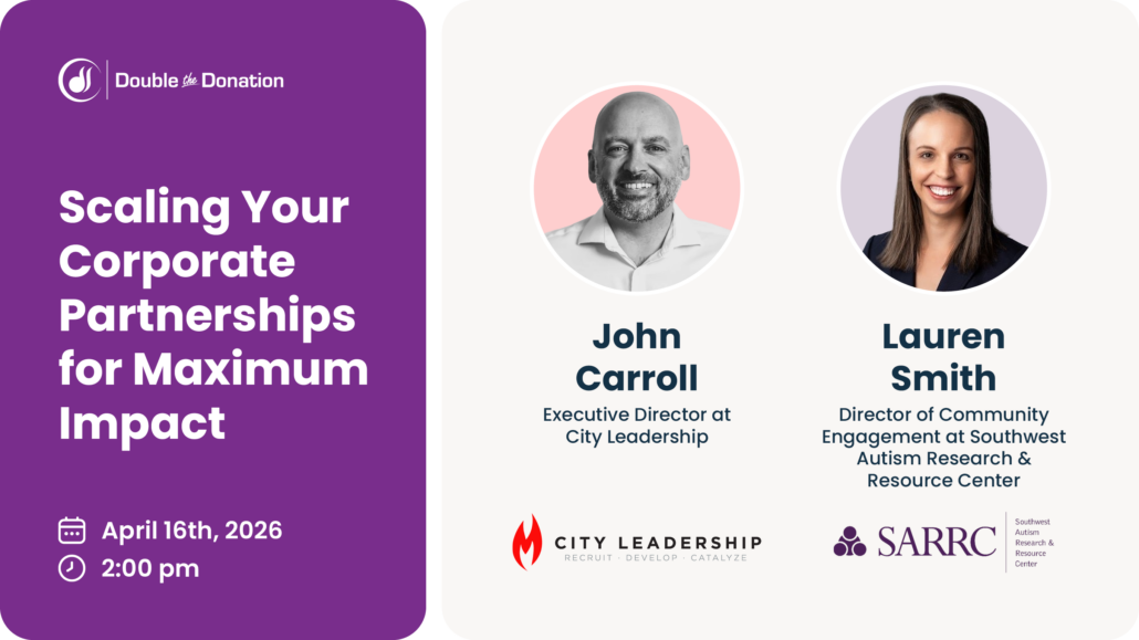 Scaling Your Corporate Partnerships for Maximum Impact Scaling Your Corporate Partnerships for Maximum Impact