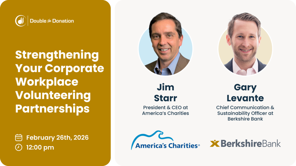 Strengthening Your Corporate Workplace Volunteering Partnerships Strengthening Your Corporate Workplace Volunteering Partnerships