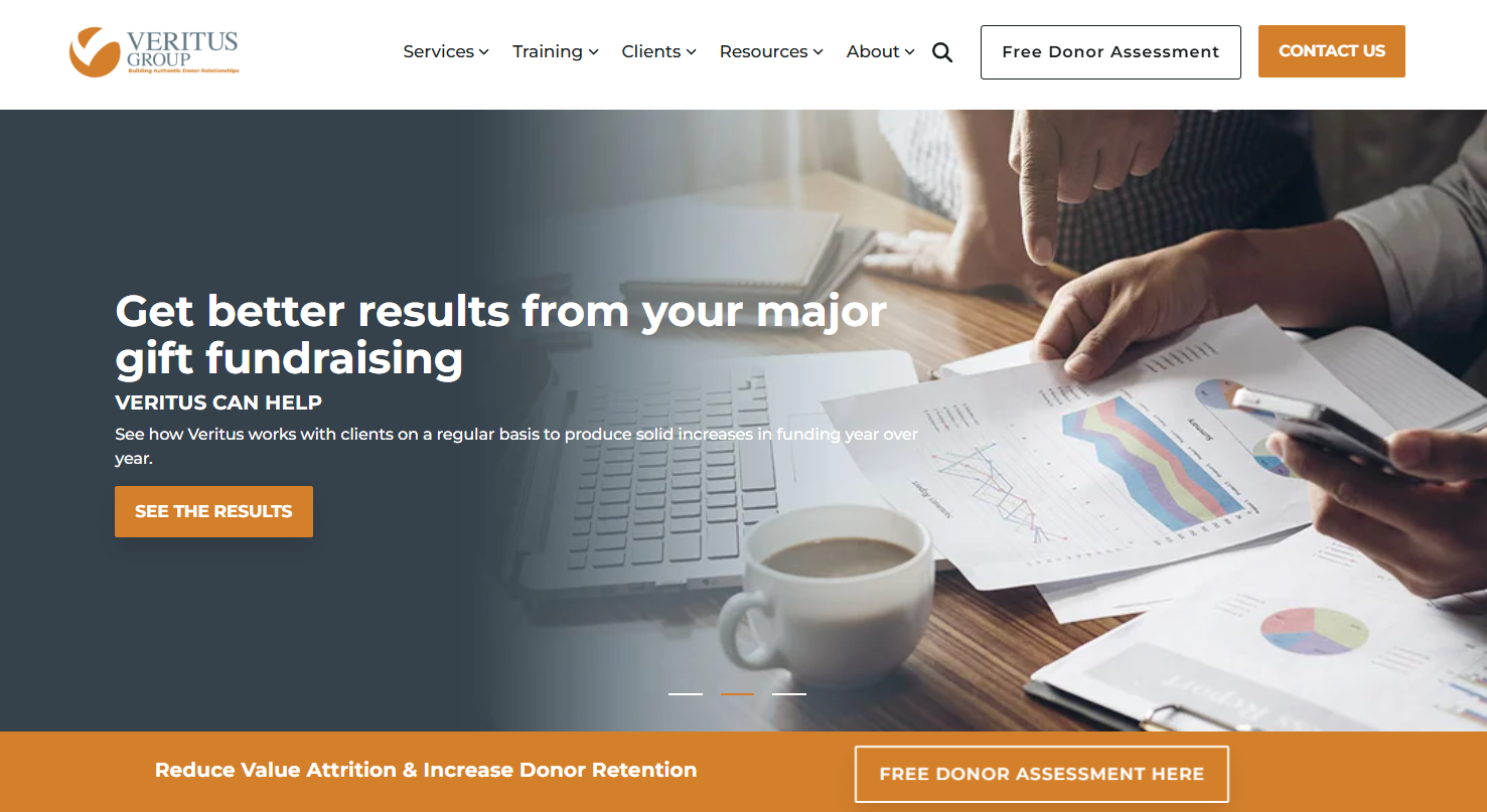Veritus Group is a top nonprofit fundraising consultant. Veritus Group is a top nonprofit fundraising consultant.
