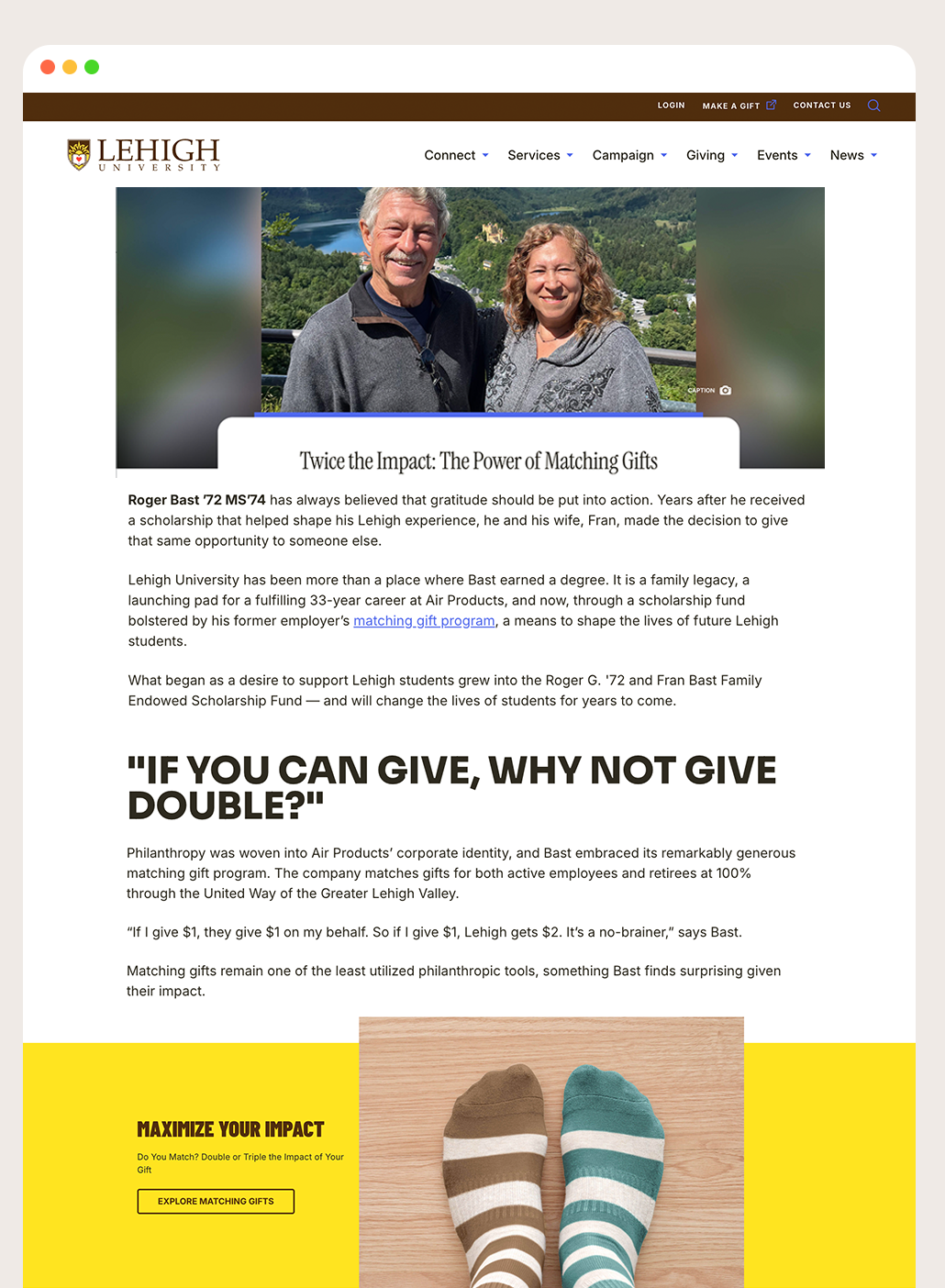 Lehigh University Website