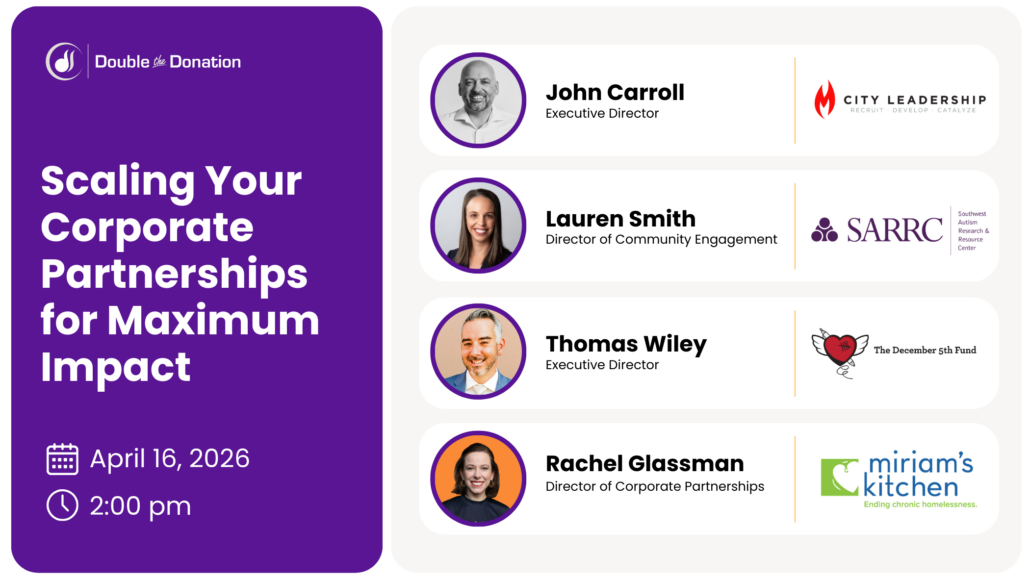 Scaling Your Corporate Partnerships for Maximum Impact Scaling Your Corporate Partnerships for Maximum Impact