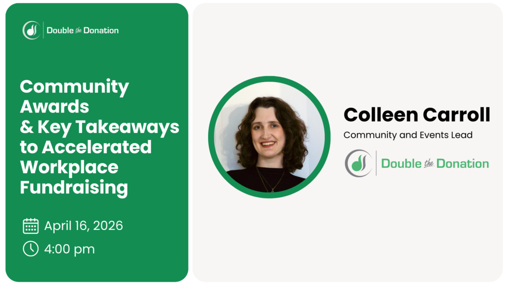 Community Awards & Key Takeaways to Accelerated Workplace Fundraising Community Awards & Key Takeaways to Accelerated Workplace Fundraising