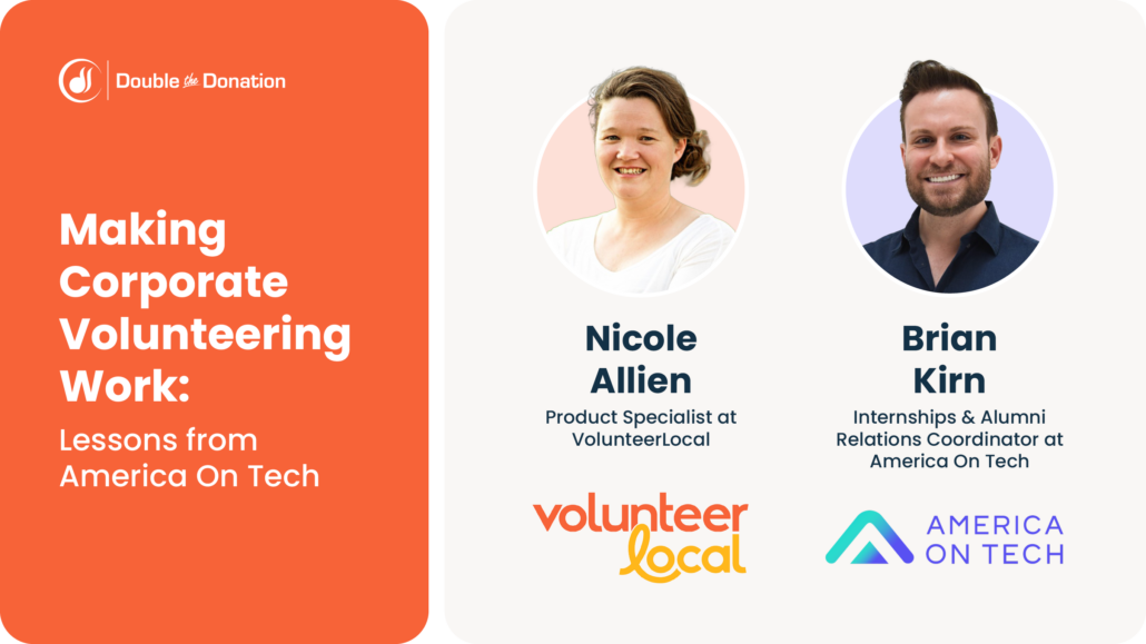 Making Corporate Volunteering Work: Lessons from America On Tech Making Corporate Volunteering Work: Lessons from America On Tech