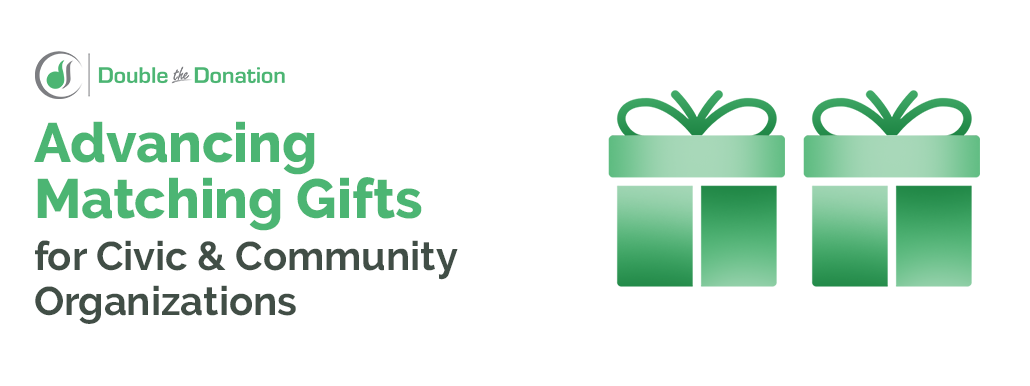 Advancing Matching Gifts for Civic and Community Organizations_Feature Image