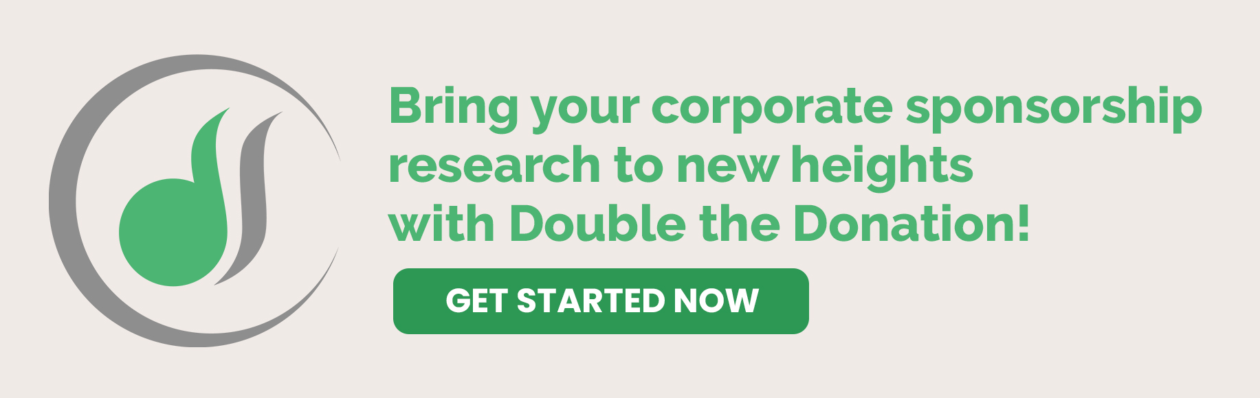 Bring your corporate sponsorship research to new heights with Double the Donation.