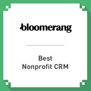 donor management software_bloomerang logo Bloomerang - Best Nonprofit CRM