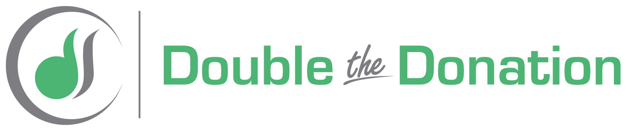 Double the Donation logo - a top matching gift software vendor for nonprofits