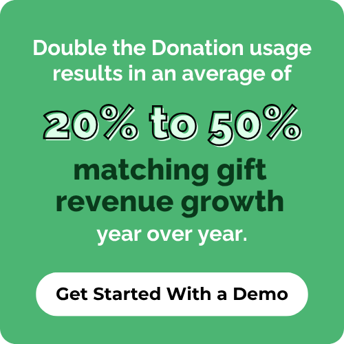 Make the most of these matching gift statistics with Double the Donation.