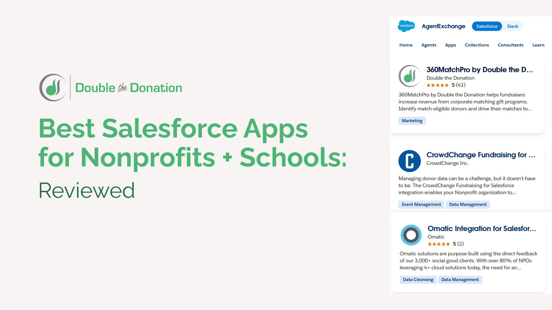 Best Salesforce Apps for Nonprofits + Schools Reviewed