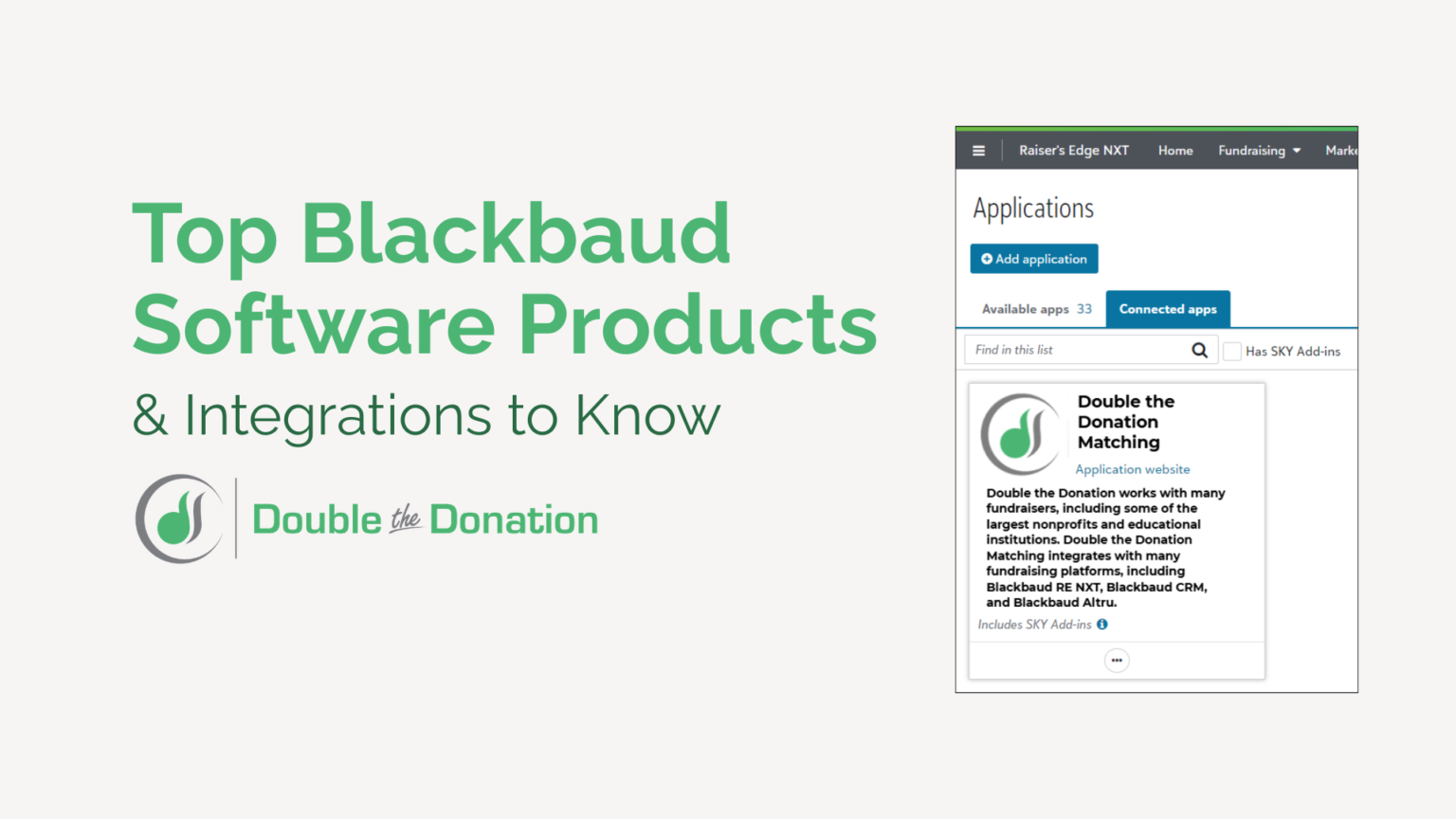 Top Blackbaud Software Products & Integrations to Know_