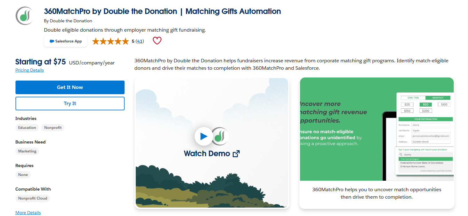 Top Salesforce Apps for Nonprofits - Double the Donation