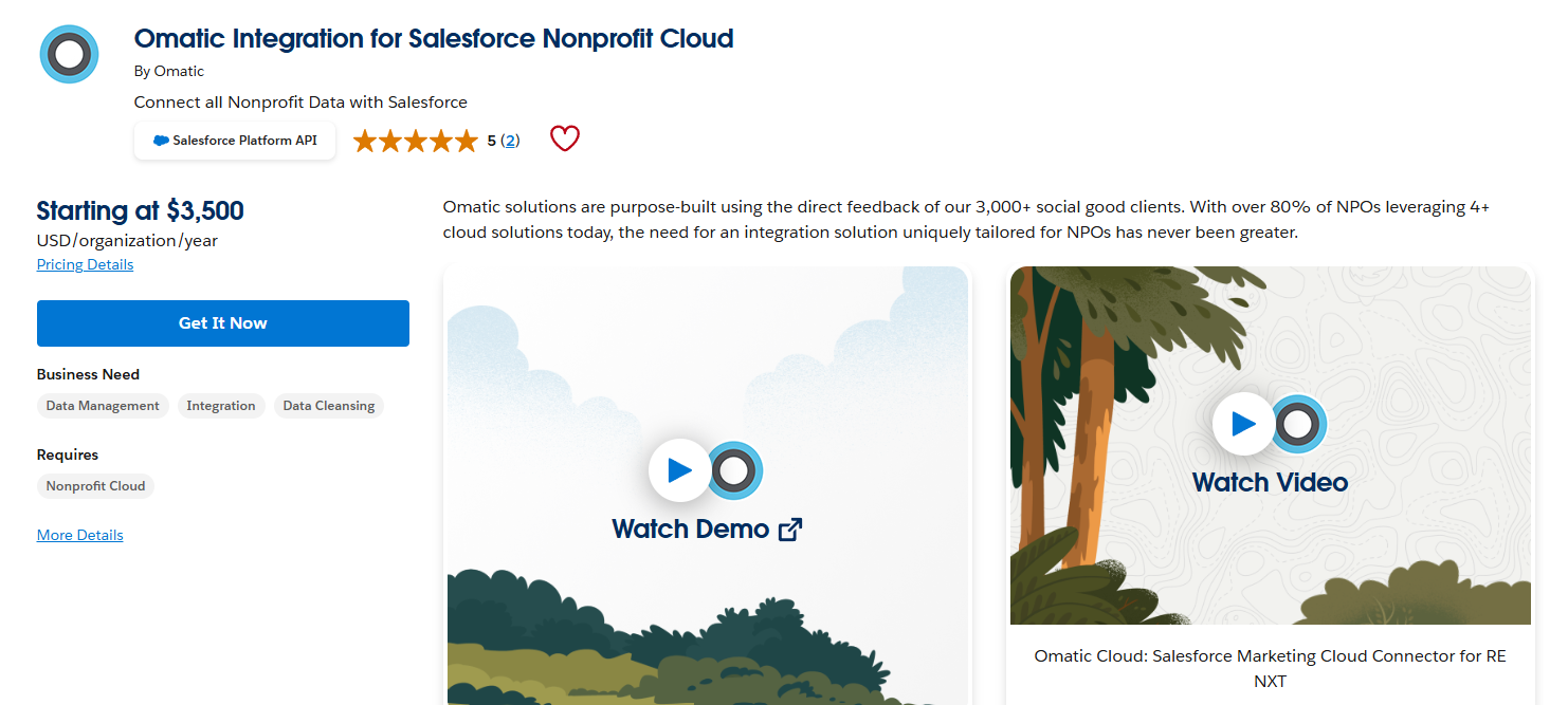 Top Salesforce Apps for Nonprofits - Omatic