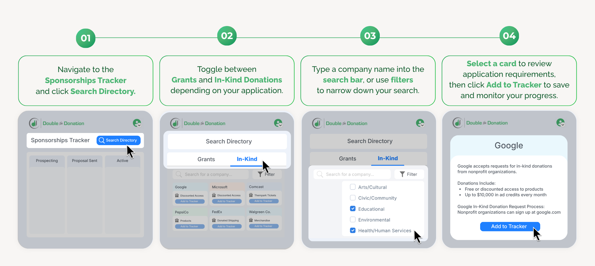 Sponsorships Module Walkthrough Sponsorships Module Walkthrough