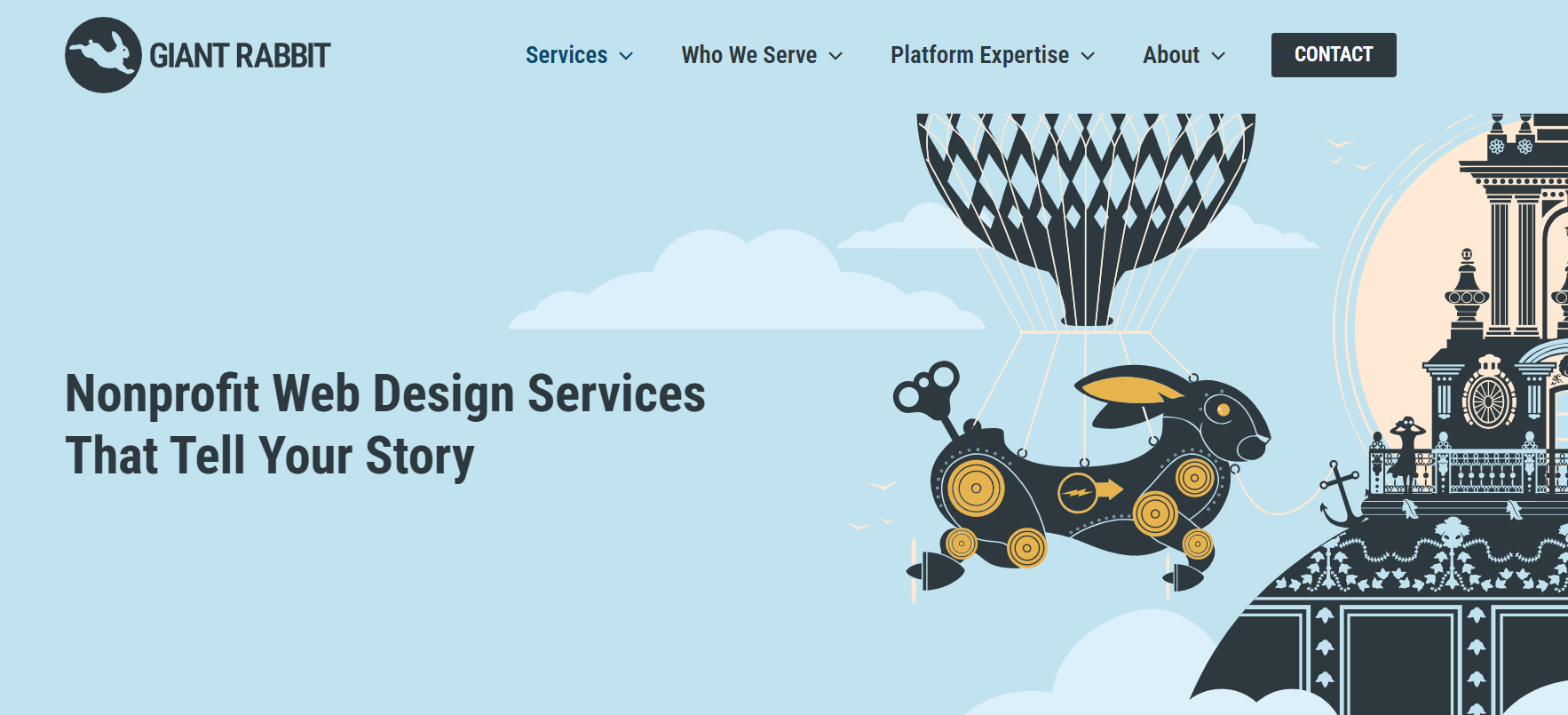 Giant Rabbit is a top nonprofit website design company. Giant Rabbit is a top nonprofit website design company.